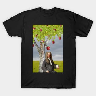 Isaac Newton Apple Tree T-Shirt